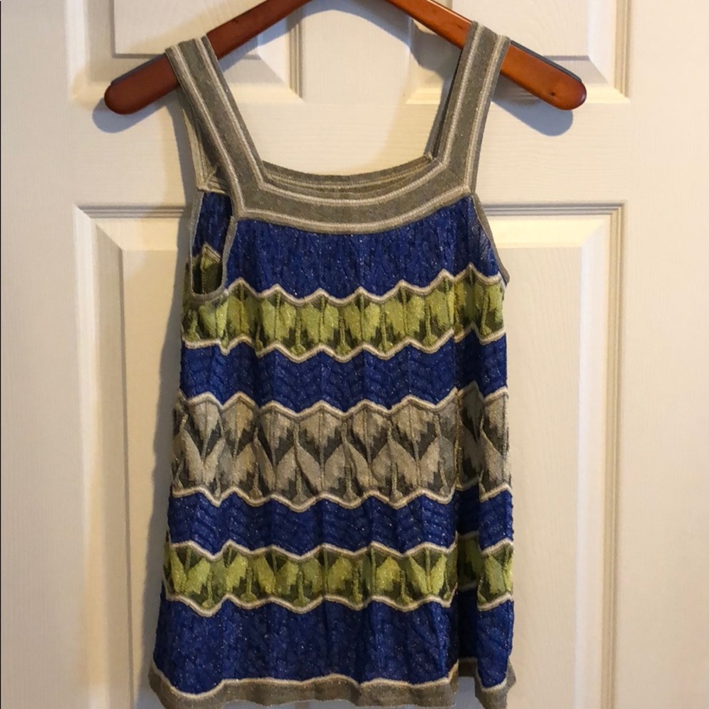 Missoni dress tank top